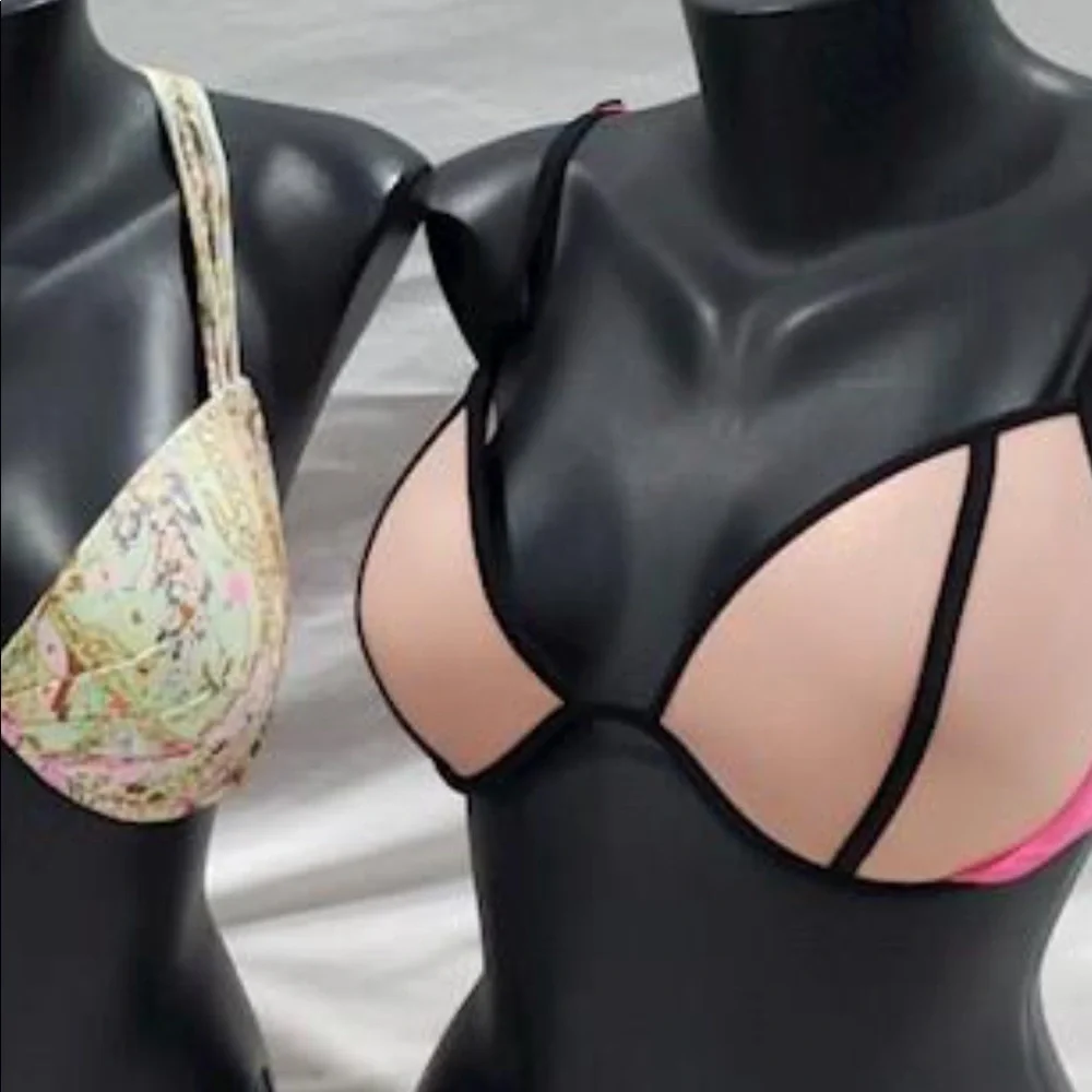 Victoria Secret Swim top 34DD lot of three - Picture 5 of 6